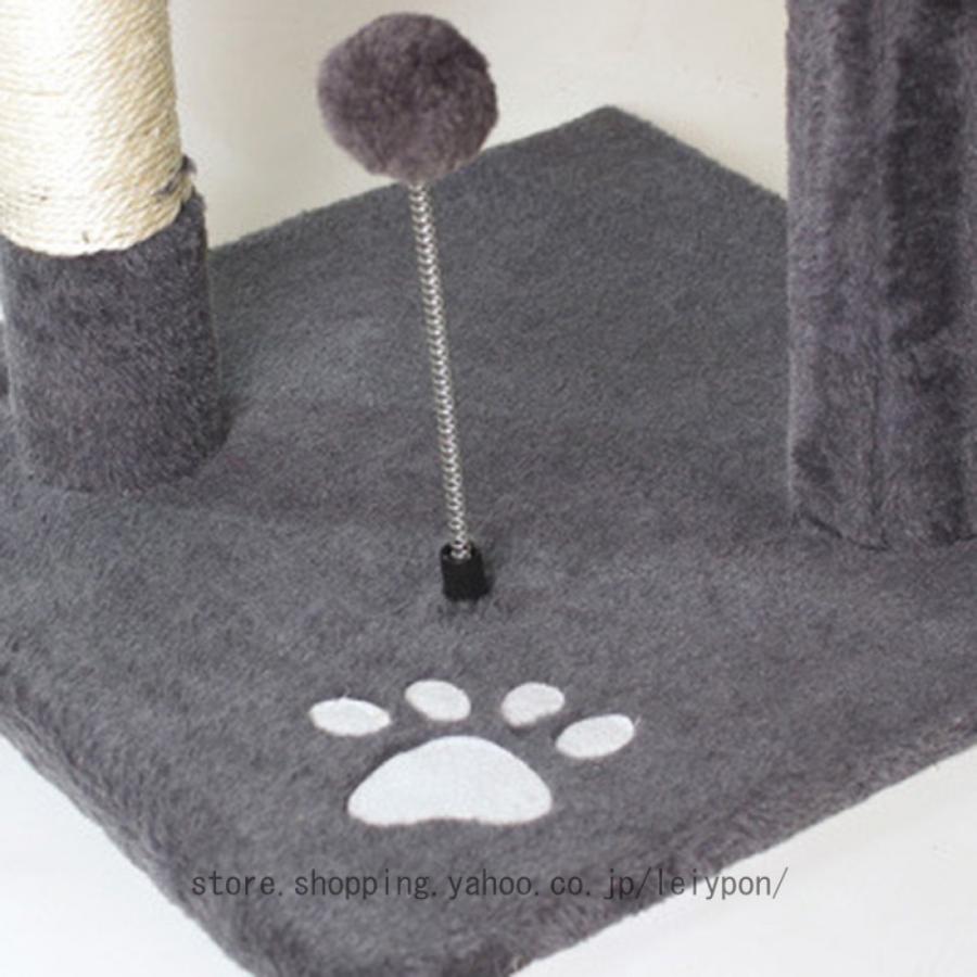 猫 爪研ぎ 麻 爪研ぎポール 縦型 かわいい おしゃれ 頑丈 猫タワー コーナー 据置 キャットタワー インテリア 猫のおもちゃ 広い土台 安定 運動不足解消_7