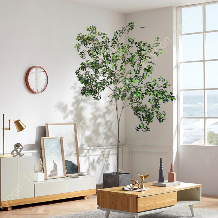 フェイクツリー 人工観葉植物 フェイクグリーン 大型 造花 インテリア 室内 屋外フェイク植物 リビング オフィス お店舗 人工 観葉植物 おしゃれ 水やり不要_6