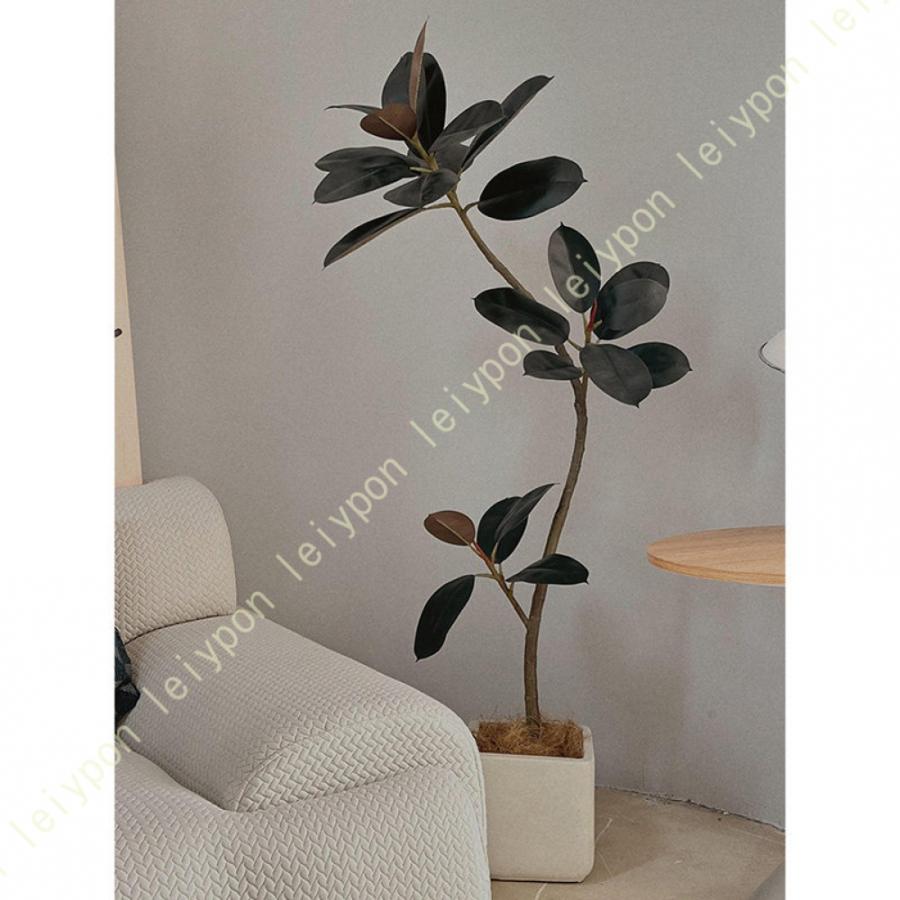 フェイクグリーン 観覧植物 人工観葉樹 観葉植物 フェイク 造花 シンプル オフィス 室内 インテリア 大型 鉢 おしゃれ 人工 お祝い 父の日 水やり不要_5