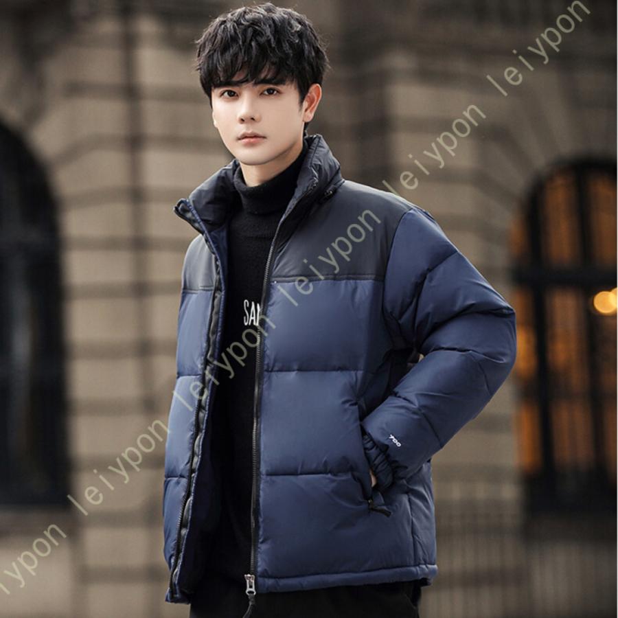 中綿コート メンズ コート ダウンジャケット 中綿ジャケット ハーフ丈 防寒 撥水 防風 カジュアル 秋 冬 軽量 ウルトラライト 無地 アウトドア スリム |  | 22