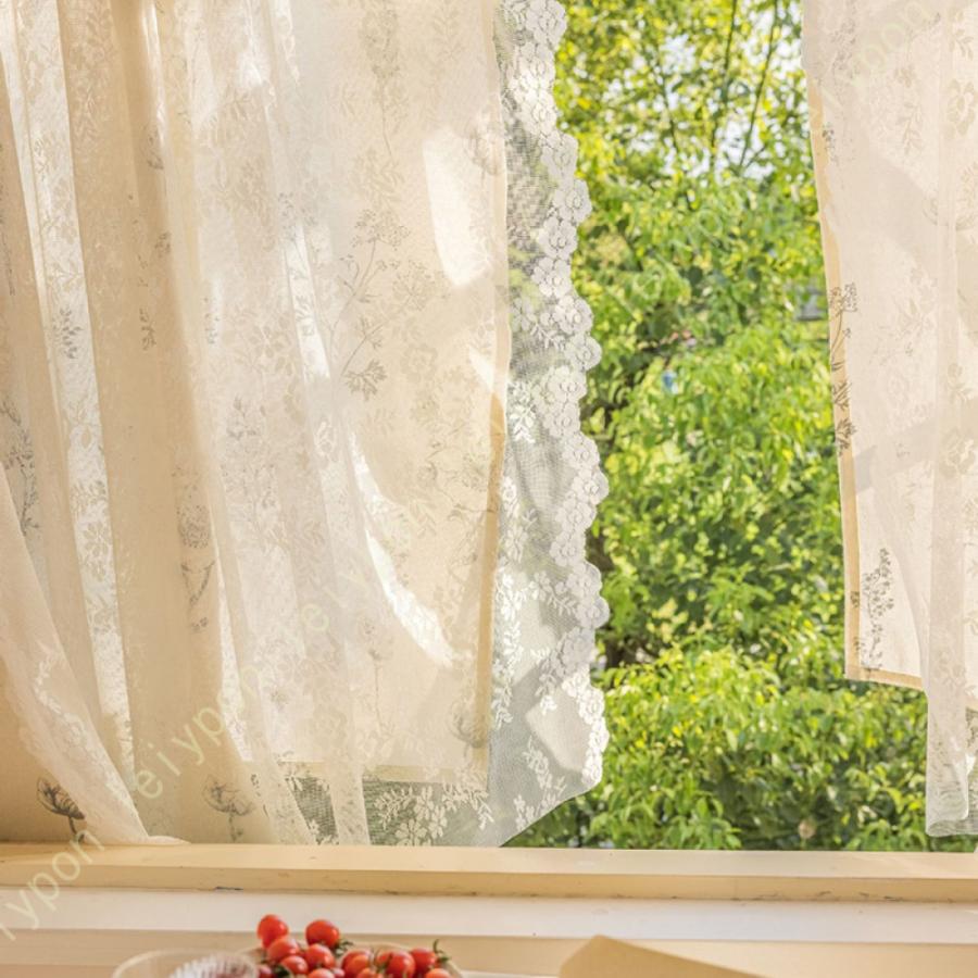 カーテン 小窓用カーテン おしゃれ 間仕切り 植物柄 田園風 小窓用 カーテン かわいい 暖簾 キッチン 目隠し 収納棚 店舗 洗面所 出窓 短いカーテン |  | 19