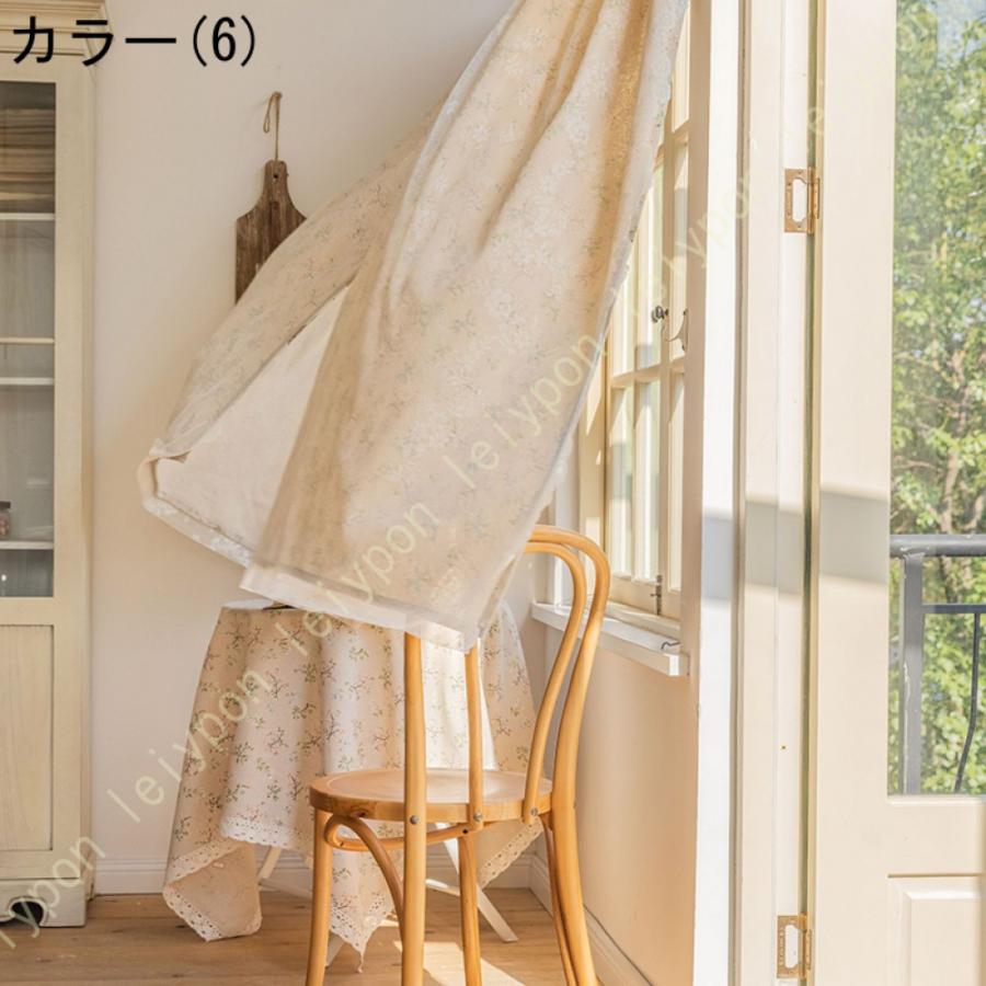カーテン 小窓用カーテン おしゃれ 間仕切り 植物柄 田園風 小窓用 カーテン かわいい 暖簾 キッチン 目隠し 収納棚 店舗 洗面所 出窓 短いカーテン |  | 06