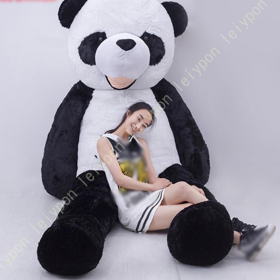 ぬいぐるみ 特大 可愛いパンダ 動物 大きい 巨大 パンダぬいぐるみ パンダ抱き枕 お祝い ふわふわぬいぐるみ 添い寝 おもちゃ 癒し クッション 柔らかい_3