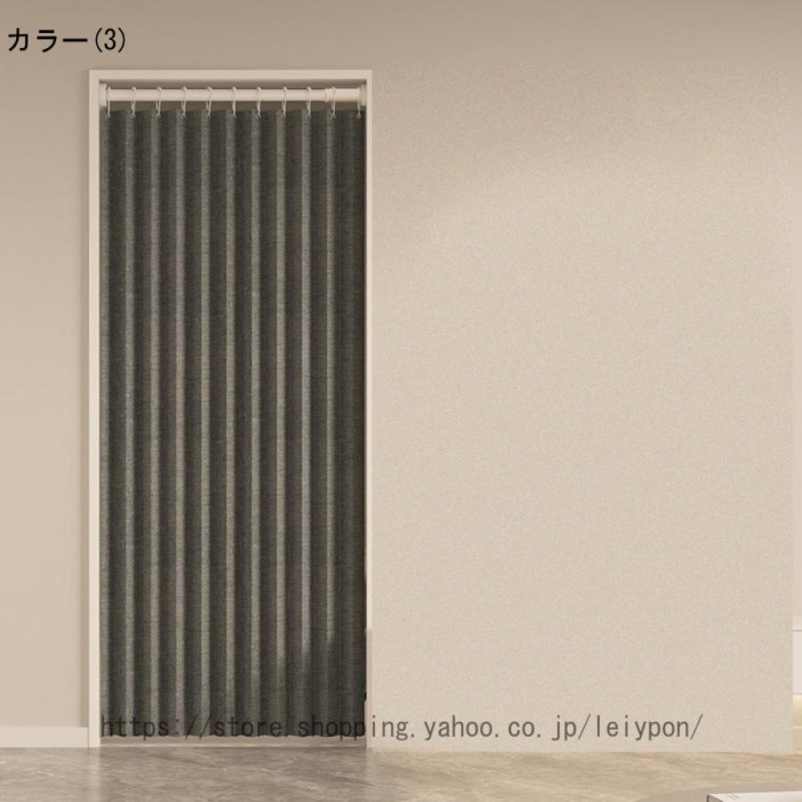 のれん おしゃれ 北欧 ロング ドアカーテン 90*150cm 省エネ 間仕切り 風をふさぐ 厚手 間仕切りカーテン 洋室兼用 プレゼント 北欧 爽やか 料理屋 暖簾_8