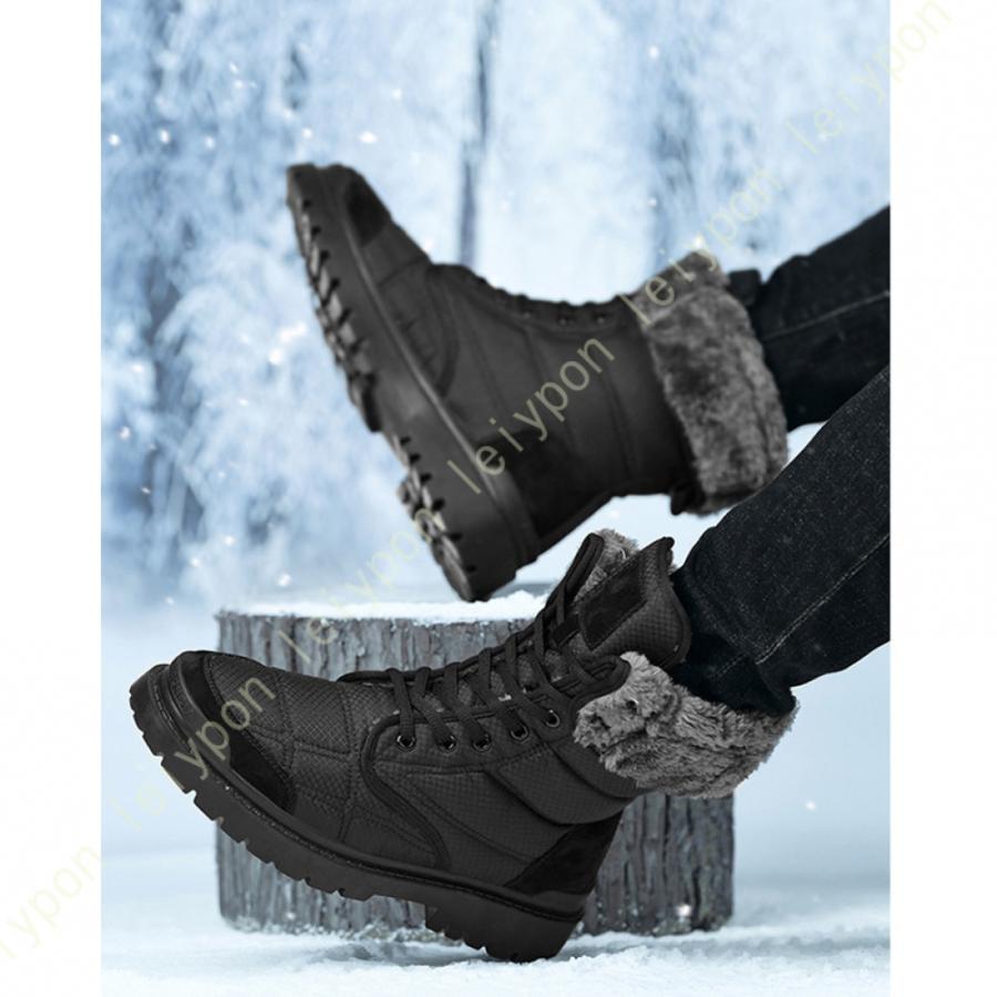 選べるサイズ展開！ ウォーターレジスタント ボア 防水 防滑 レースアップ スノーブーツ 北欧 スエーデン 暖かい 防寒 雪 滑りにくい キャンプ アウトドア レディース 靴 シューズ