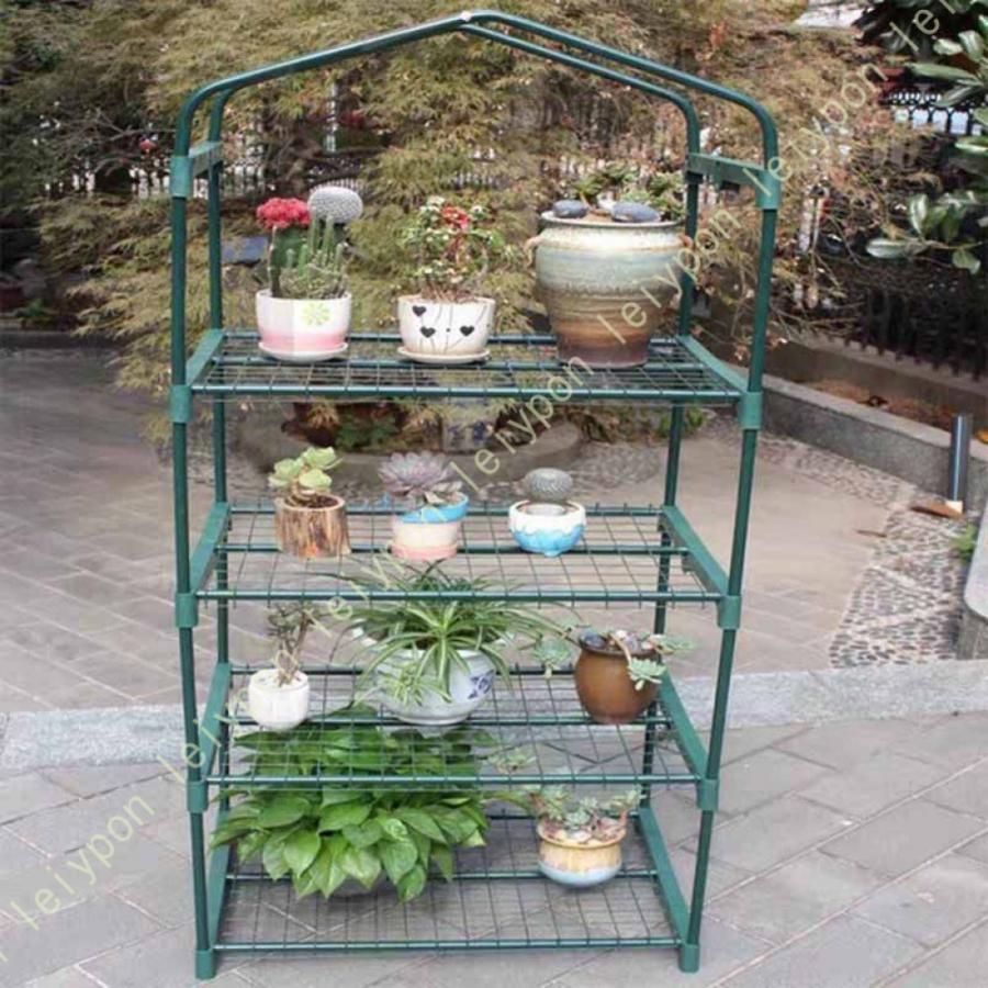 ビニール温室 ビニールカバー コンパクト スリム 簡単 組立 ファスナー 透明 家庭菜園 野菜 植物 花 鉢 観葉植物 多肉植物 保護 防鳥 防虫 育苗 雨除け 風除け_8