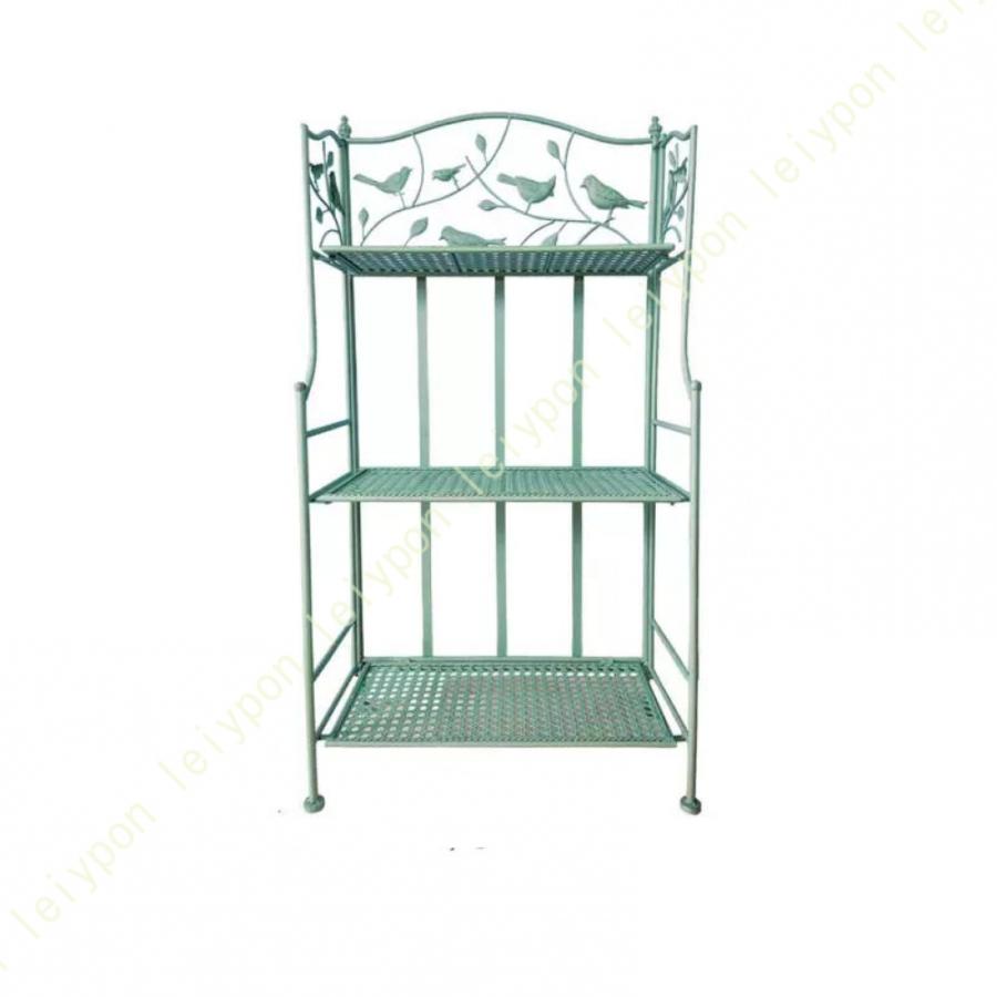 アイアンシェルフ 3段 ガーデンラック フラワースタンド 室内 多層多機能錬鉄製プランタースタンド 植物 棚 組み立てる観葉植物 多肉植物スタンド 花台 収納 |  | 12