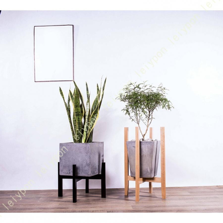 プランタースタンド フラワースタンド 天然木 木製 観葉植物 ポットスタンド 室内 屋外 玄関 鉢台 花瓶台 鉢置き フラワーポット 植木台 植木鉢 インテリア_6