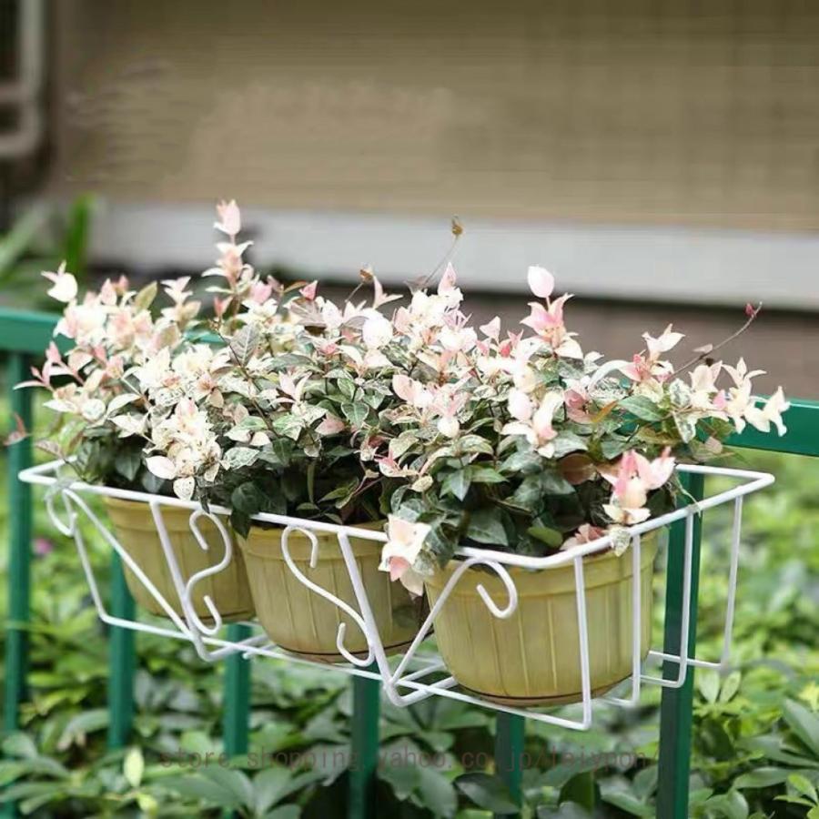 ベランダ プランター フック 壁掛け フラワースタンド ミニ