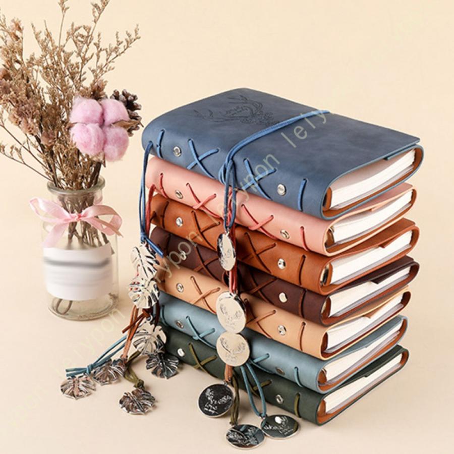 ヴィンテージレザージャーナルノート Amazon.com : Vintage Leather Journal Notebook with