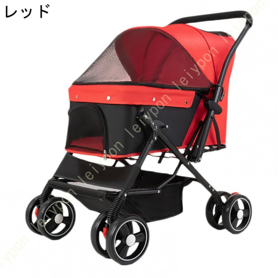 大型犬用　ペットカート 赤と黒 80x65x59cm 楽天市場】大型犬 カート ペットカート 大きめ 折りたたみ 大型犬 中型