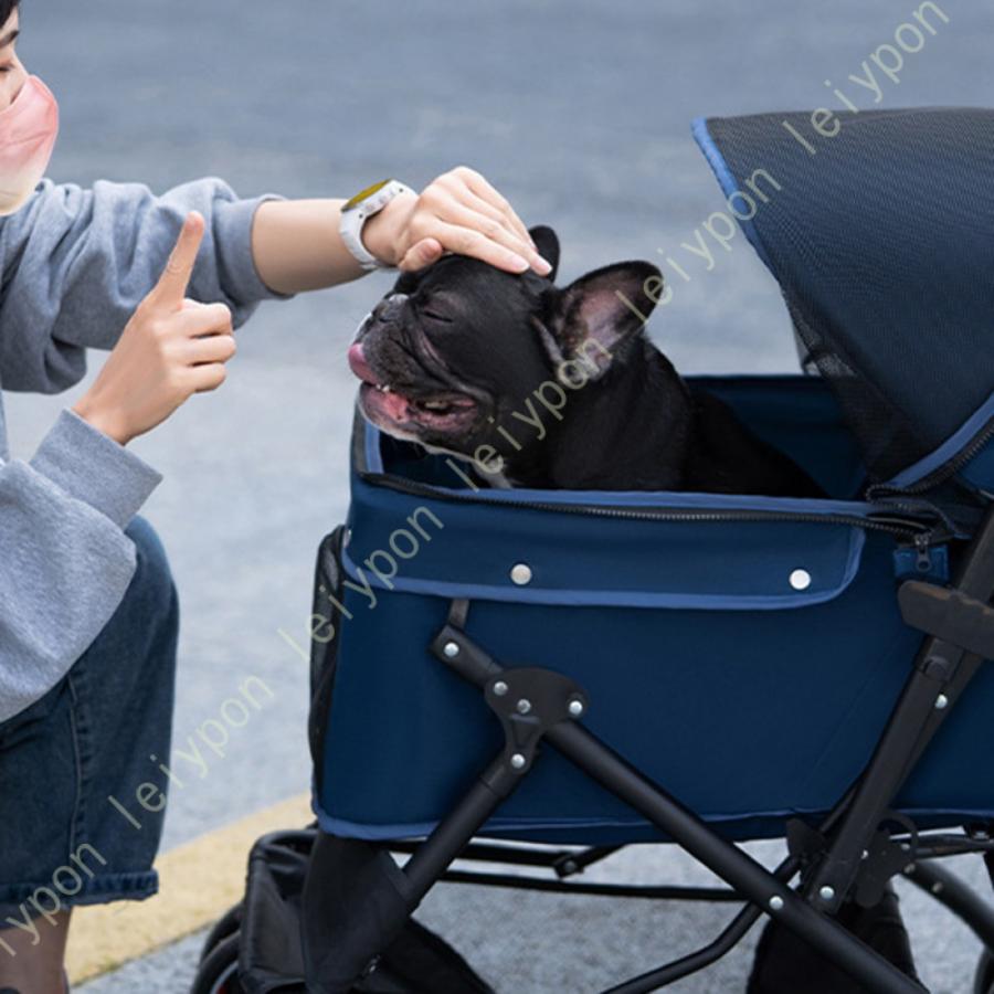 ペットカート 犬用 ペットストローラー ペット カート おしゃれ 大型犬