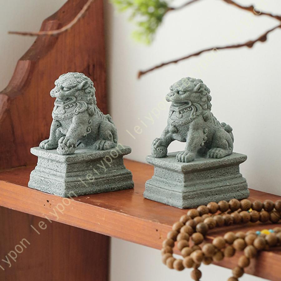 風水 獅子 玄関 置物 ライオン 置物獅 神社 風水グッズ 邪気払い 風水 獅子 玄関 置物 ライオン 置物獅 神社 風水グッズ 邪気払い