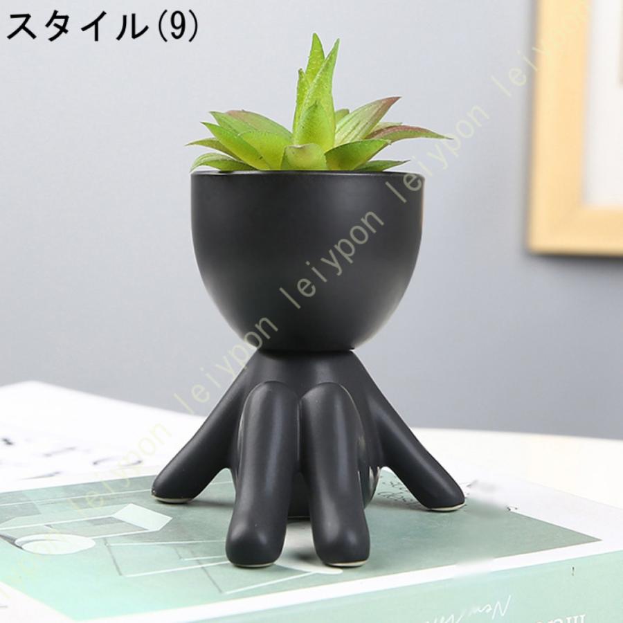 植木鉢 おしゃれ 人形 鉢 かわいい セラミック フラワーポット 植木鉢 おしゃれ 人形 鉢 かわいい セラミック フラワーポット