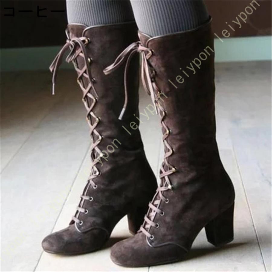 ミリタリー・コスプレに最適！茶色ロングブーツ ミリタリー・コスプレに最適！茶色ロングブーツ ミリタリー