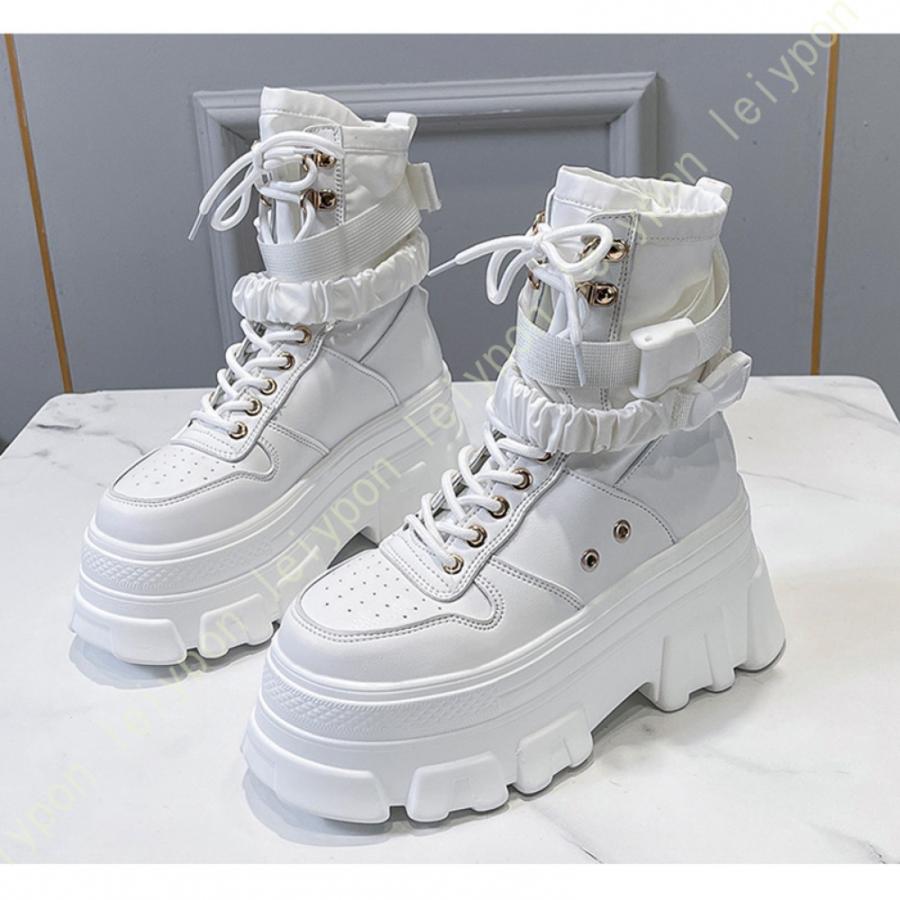 ブーツ レディース ブラック ショートブーツ 編み上げ 編み上げ