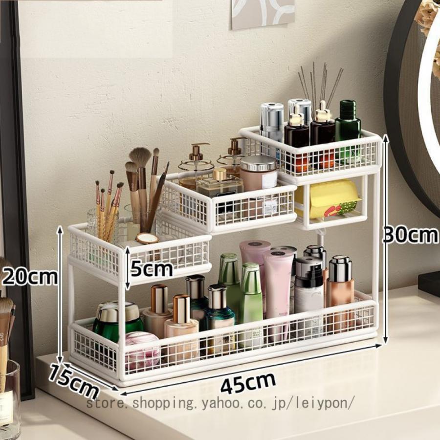 日用品雑貨 整理棚 小物入れラック収納 コスメ収納 ホテルライク ラグジュアリー 楽天市場】日用品雑貨 整理棚 小物入れラック収納 コスメ収納 ホテル