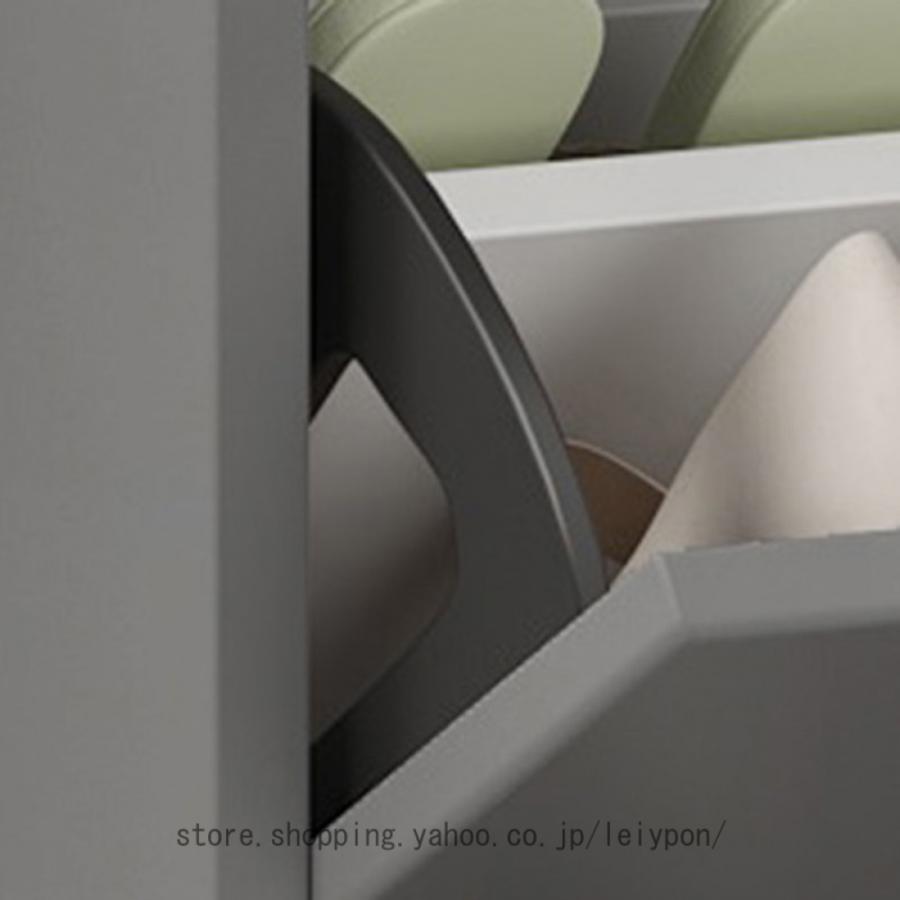 靴箱 コンパクト スリム 幅100cm 奥行17cm 収納 下駄箱 シューズボックス 収納棚 おしゃれ スリム 玄関収納 靴棚 食器棚 収納 棚 食器 ラック 大容量 湿気_11