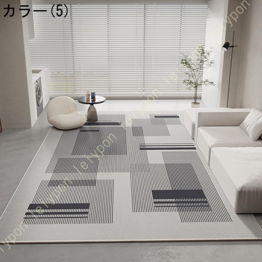 ラグマット ベルギー風 一年中使える ラグ 1畳/2畳 レトロ リビング 冬用カーペット ラグカーペット 柔らかい 薄手 ふわっと手触り レトロ インテリア_6