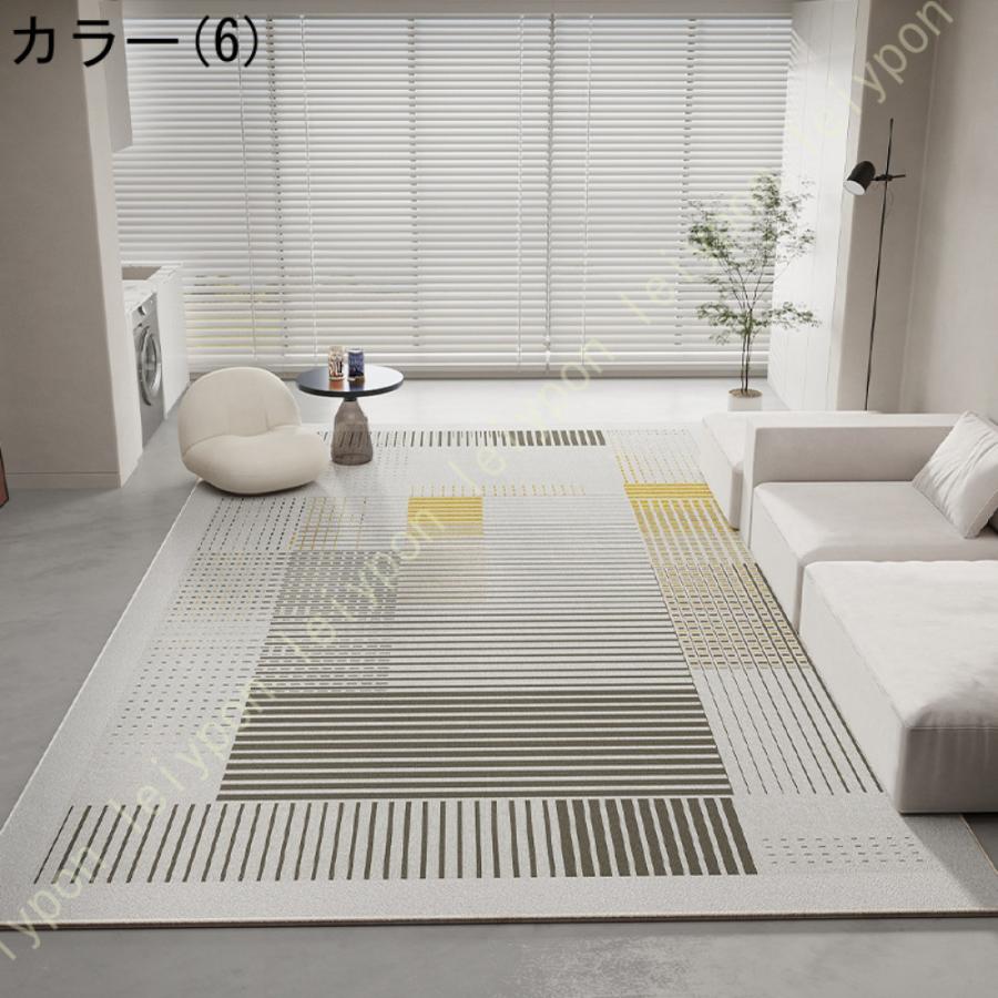 ラグマット ベルギー風 一年中使える ラグ 1畳/2畳 レトロ リビング 冬用カーペット ラグカーペット 柔らかい 薄手 ふわっと手触り レトロ インテリア_7