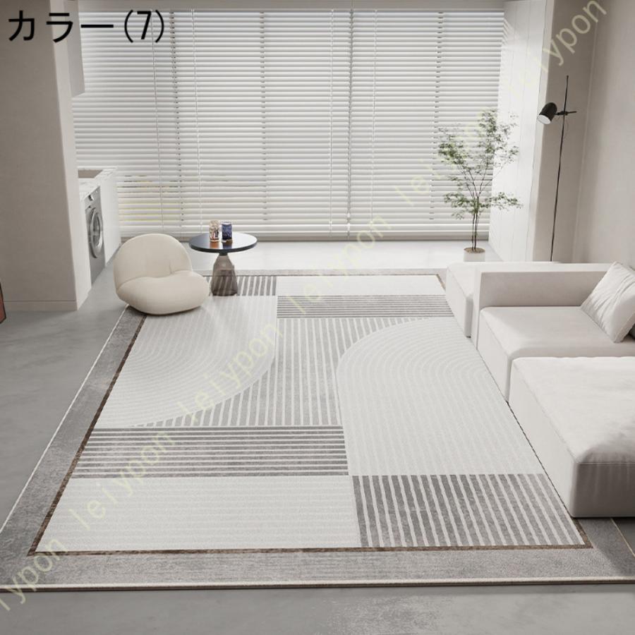 ラグマット ベルギー風 一年中使える ラグ 1畳/2畳 レトロ リビング 冬用カーペット ラグカーペット 柔らかい 薄手 ふわっと手触り レトロ インテリア_8