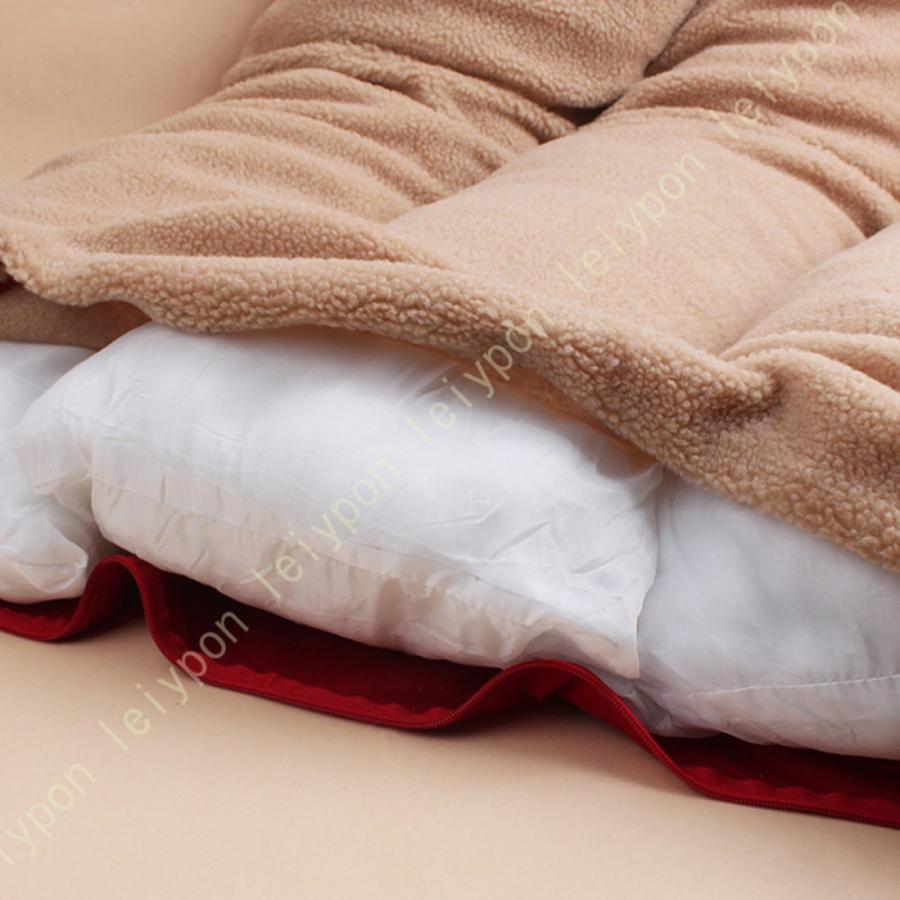 犬ベッド 犬マット ペットマット 洗える ペットベッドクッション 大型犬 多頭用 老犬 足の弱いワンコの為の介護用ベッド スクエアベッド 取り外せるカバー |  | 07