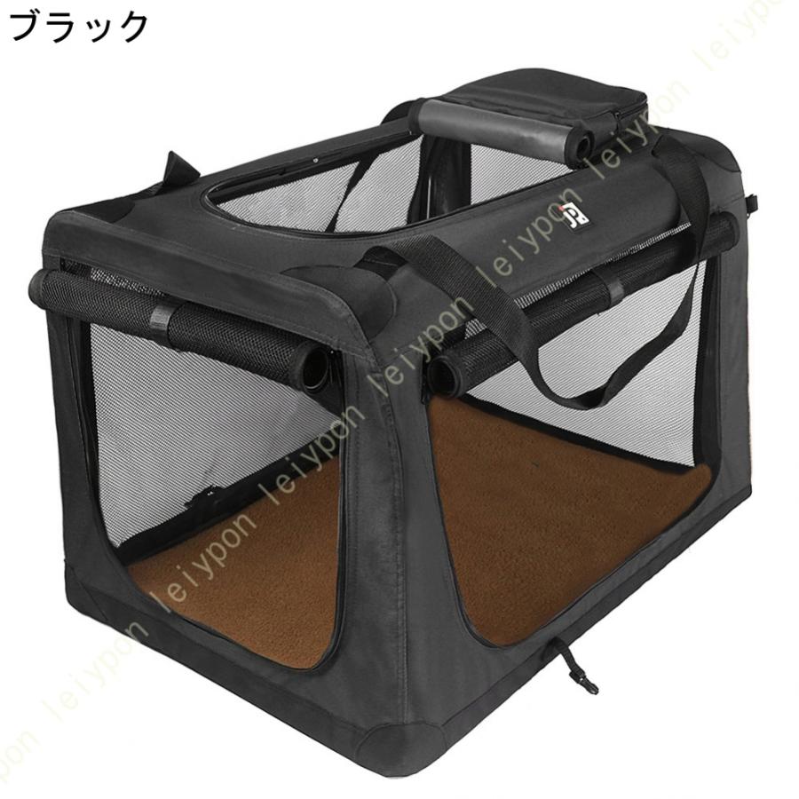 猫キャリー 猫用キャリーバッグ ショルダーバッグ式 ペットキャリー バッグ 折畳み多機能 メッシュ 通気性 臭気がない 布製 撥水加工 子猫 中・大型猫用_17