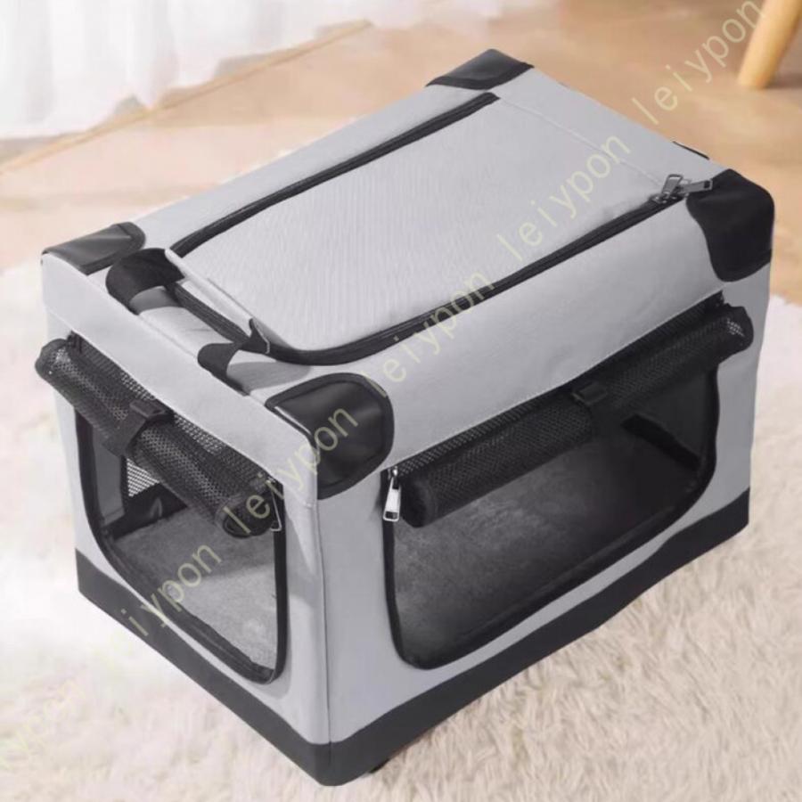 猫 キャリーケース ペットキャリーバッグ ペットバッグ ショルダーバッグ 犬 うさぎキャリー 通気 滑り止め 小型犬 手提げキャリーバッグ 車載 ドライブ_6