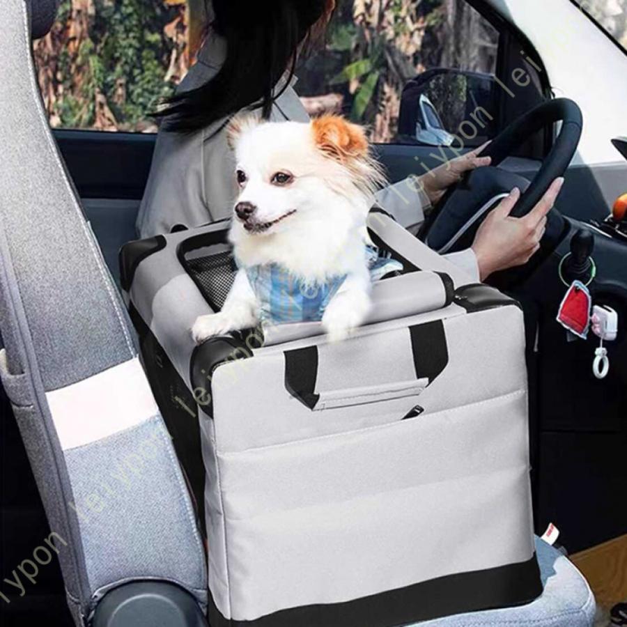 猫 キャリーケース ペットキャリーバッグ ペットバッグ ショルダーバッグ 犬 うさぎキャリー 通気 滑り止め 小型犬 手提げキャリーバッグ 車載 ドライブ_8