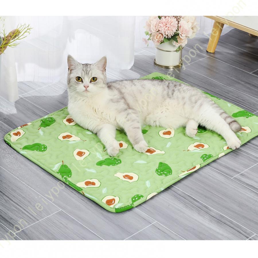 ペットベッド 夏用 クールマット 敷きパッド 下敷き 綿 キルト 柔らかい 軽量 通気 滑り止め 屋内/屋外用 丸洗い 小型 中型 犬 猫 暑さ対策 ペットシーツ |  | 23