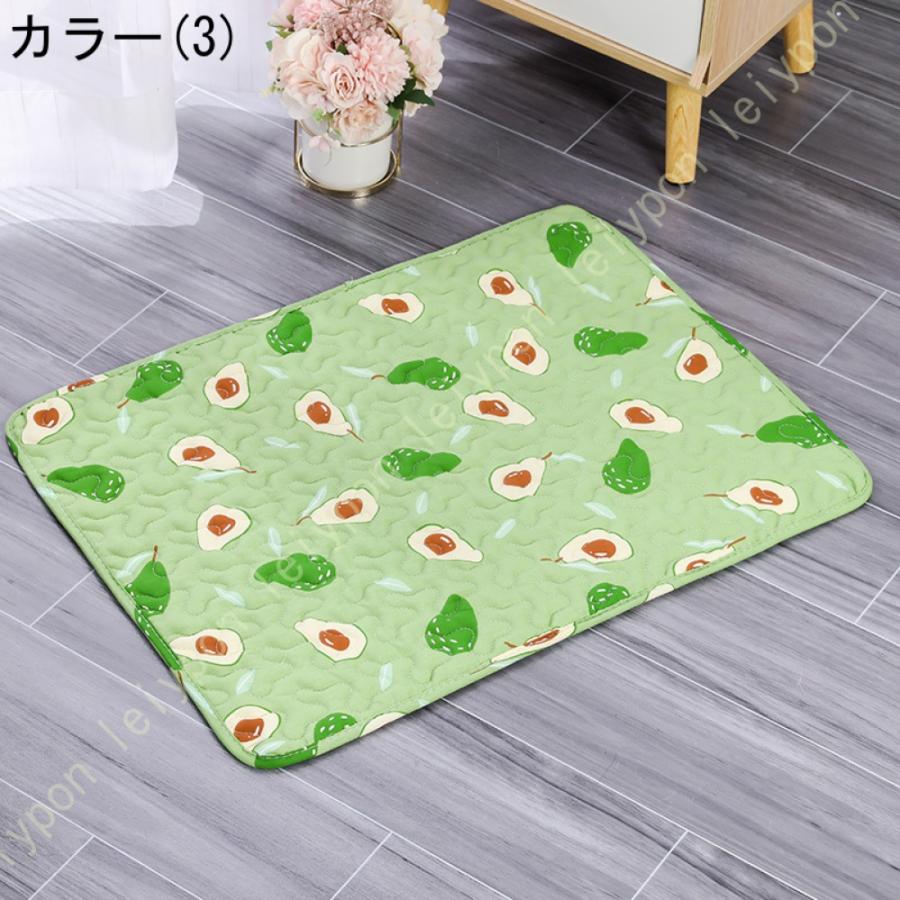 ペットベッド 夏用 クールマット 敷きパッド 下敷き 綿 キルト 柔らかい 軽量 通気 滑り止め 屋内/屋外用 丸洗い 小型 中型 犬 猫 暑さ対策 ペットシーツ |  | 10