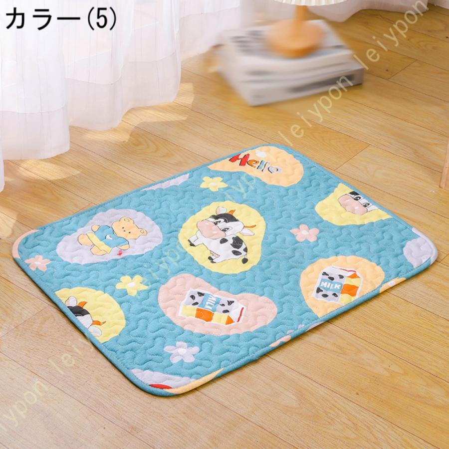 ペットベッド 夏用 クールマット 敷きパッド 下敷き 綿 キルト 柔らかい 軽量 通気 滑り止め 屋内/屋外用 丸洗い 小型 中型 犬 猫 暑さ対策 ペットシーツ |  | 12