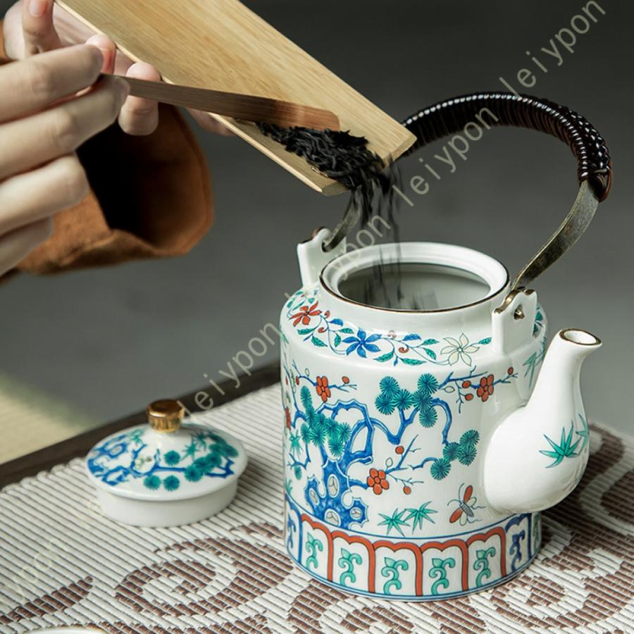 土瓶急須 湯呑み 茶敷セット 急須セット 湯呑みセット ペア