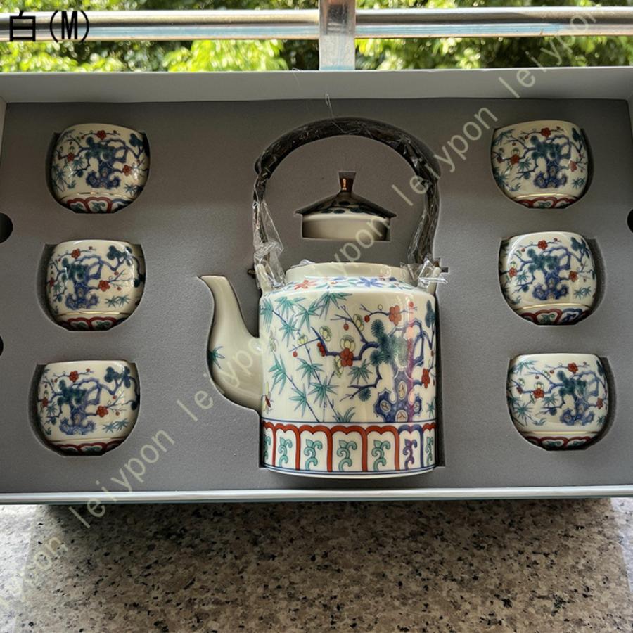 土瓶急須 湯呑み 茶敷セット 急須セット 湯呑みセット ペア