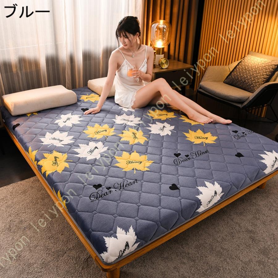 敷きパッド シングル 冬 あったか敷きパッド 冬用 シープボア ベッドパッド シングル 暖かい 布団敷きパッド しきぱっと パッドシーツ ベッドシーツ_8