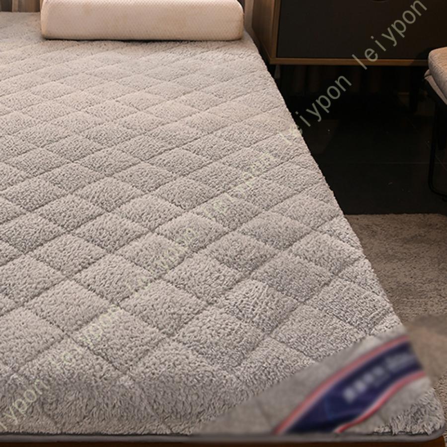 敷きパッド シングル 冬 あったか敷きパッド 冬用 シープボア ベッドパッド シングル 暖かい 布団敷きパッド しきぱっと パッドシーツ ベッドシーツ_10