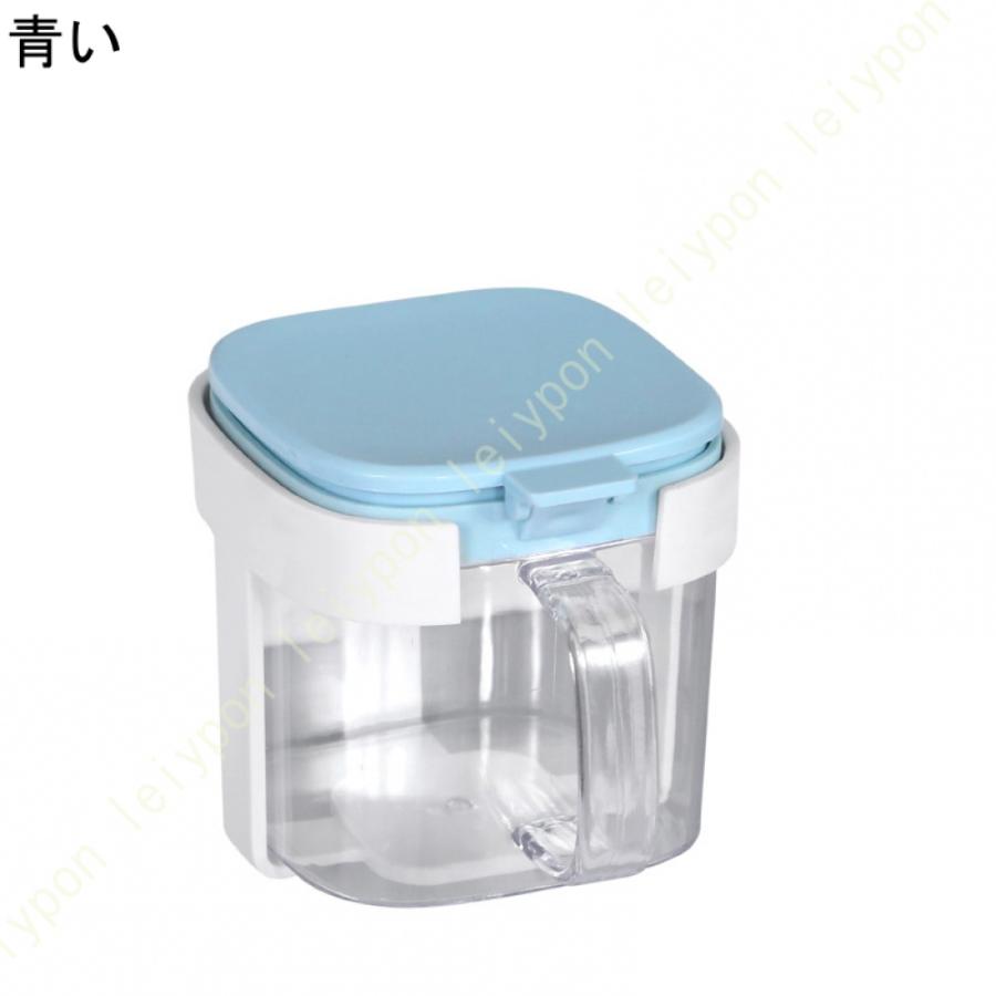 調味料入れ ドレッシングボトル 調味料 塩 容器 砂糖 スパイスボトル 調味料入れ砂糖入れ 2格 ふた付き 北欧 家庭用 キッチン 調味料収納ケース 白 グレー |  | 05