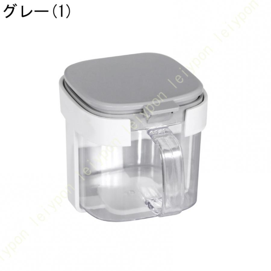 調味料入れ ドレッシングボトル 調味料 塩 容器 砂糖 スパイスボトル 調味料入れ砂糖入れ 2格 ふた付き 北欧 家庭用 キッチン 調味料収納ケース 白 グレー |  | 06