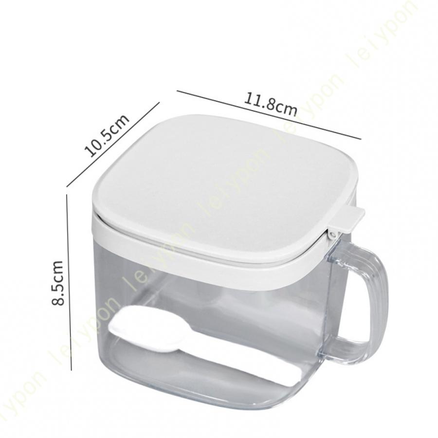 調味料入れ ドレッシングボトル 調味料 塩 容器 砂糖 スパイスボトル 調味料入れ砂糖入れ 2格 ふた付き 北欧 家庭用 キッチン 調味料収納ケース 白 グレー |  | 08