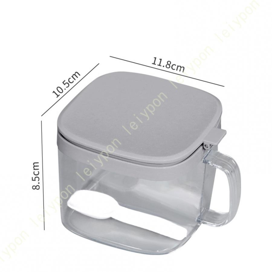 調味料入れ ドレッシングボトル 調味料 塩 容器 砂糖 スパイスボトル 調味料入れ砂糖入れ 2格 ふた付き 北欧 家庭用 キッチン 調味料収納ケース 白 グレー |  | 11