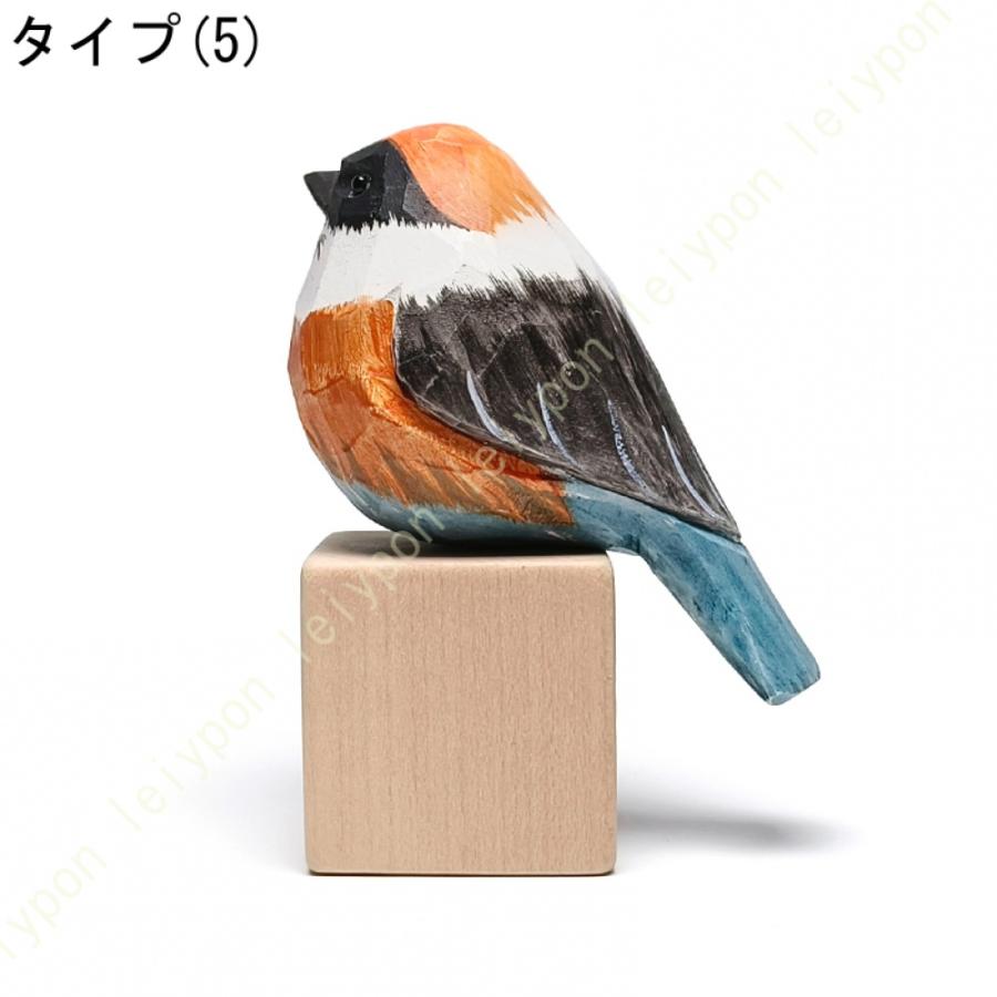 木彫り置物 手作り オブジェ 木製彫刻 鳥の木彫り置物 木製 木彫り置物 手作り オブジェ 木製彫刻 鳥の木彫り置物 木製