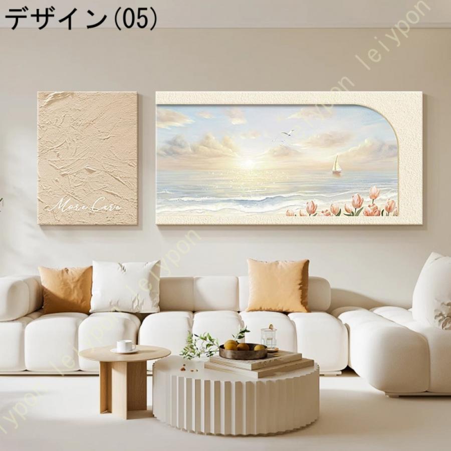 アートパネル ポスター おしゃれ インテリア リビング 自然 風景 ひまわり 花瓶 ファブリックパネル 壁掛け 装飾品 壁画 開店祝い 風水 金運 雑貨飾り 額付き_2
