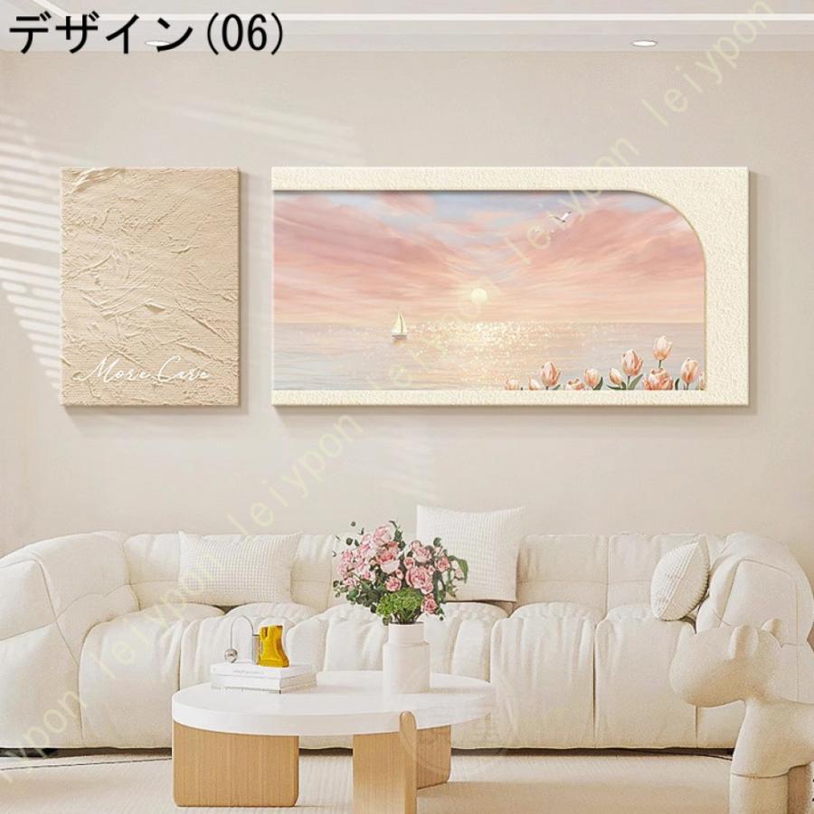 アートパネル ポスター おしゃれ インテリア リビング 自然 風景 ひまわり 花瓶 ファブリックパネル 壁掛け 装飾品 壁画 開店祝い 風水 金運 雑貨飾り 額付き_3
