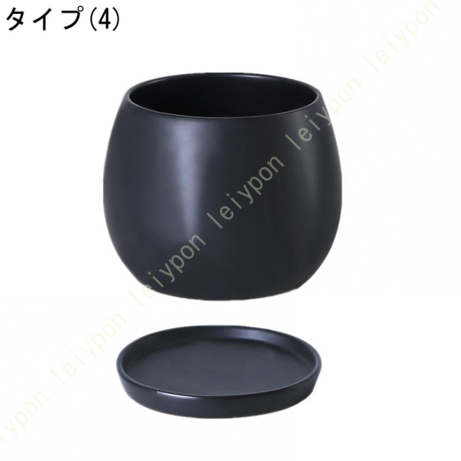 セラミック製 プランター 観葉植物 排水孔付き 受皿付き 通気性 マカロンカラー ツヤなし フラワーポット ins風 丸形 雑貨 小物入れ 収納 インテリア シンプル |  | 11