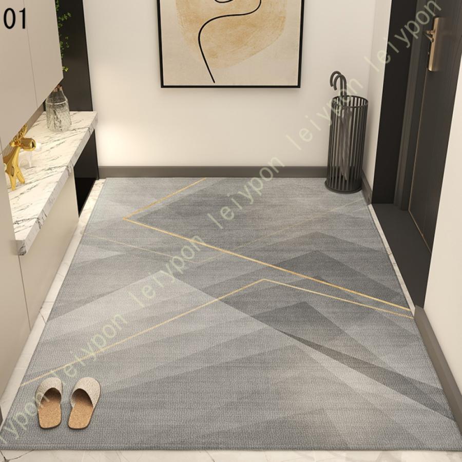 モダン 玄関マット 室内 屋外 滑り止め 業務用 花柄 マット シンプル 泥落とし 吸水 泥落としマット 丸洗い  滑り止め性 耐磨耗性 厚手 水洗い 家庭用_10