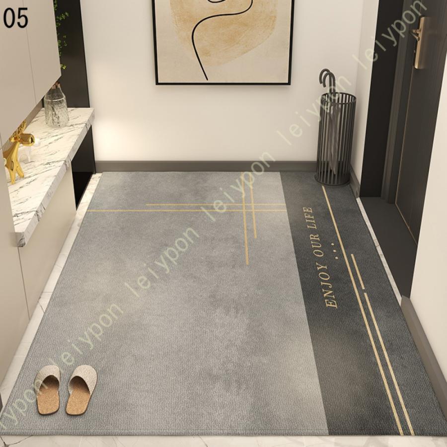 モダン 玄関マット 室内 屋外 滑り止め 業務用 花柄 マット シンプル 泥落とし 吸水 泥落としマット 丸洗い  滑り止め性 耐磨耗性 厚手 水洗い 家庭用_14