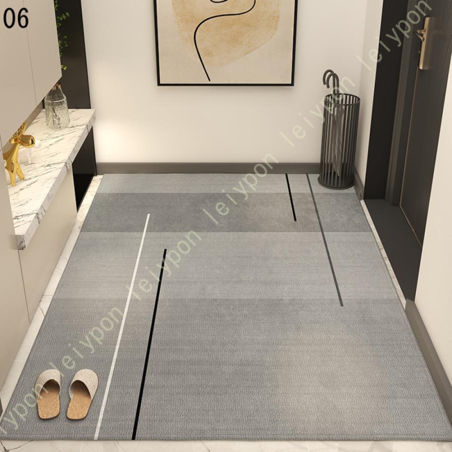 モダン 玄関マット 室内 屋外 滑り止め 業務用 花柄 マット シンプル 泥落とし 吸水 泥落としマット 丸洗い  滑り止め性 耐磨耗性 厚手 水洗い 家庭用_15