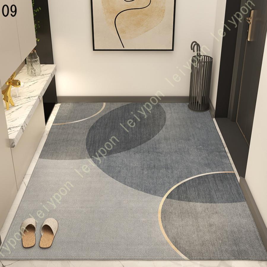 モダン 玄関マット 室内 屋外 滑り止め 業務用 花柄 マット シンプル 泥落とし 吸水 泥落としマット 丸洗い  滑り止め性 耐磨耗性 厚手 水洗い 家庭用_18