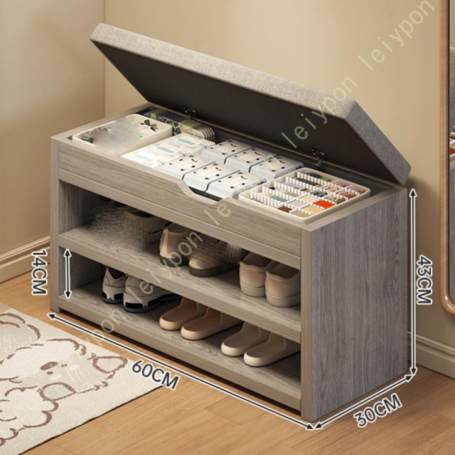 玄関ベンチ 玄関椅子 シューズラック 靴棚 玄関 靴収納ラック 下駄箱 木製 Amazon.co.jp: 玄関ベンチ シューズラック 収納ベンチ 玄関椅子