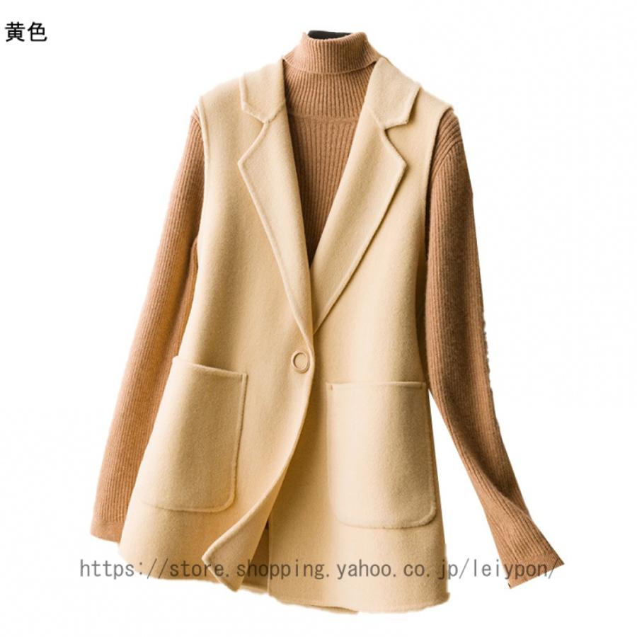 カジュアルコート ロング丈 ロングベスト レディース トレンチベスト ロング丈 スーツベスト テーラードカラー アウター フォーマル ジャケット オフィス |  | 06